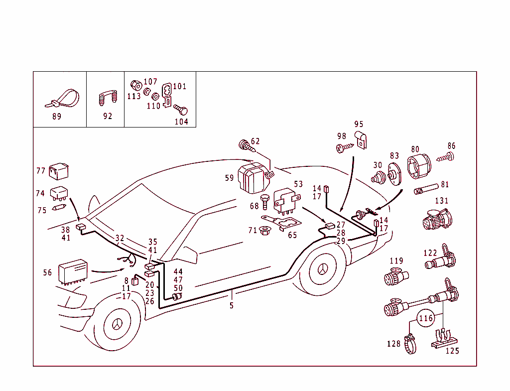 Electrical Parts Used For Trailer Coupling