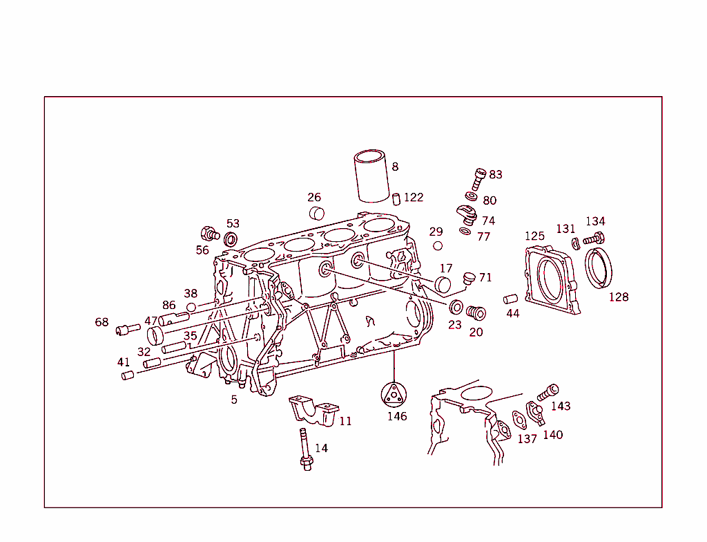 Cylinder Crankcase,Cover,Gasket Kit