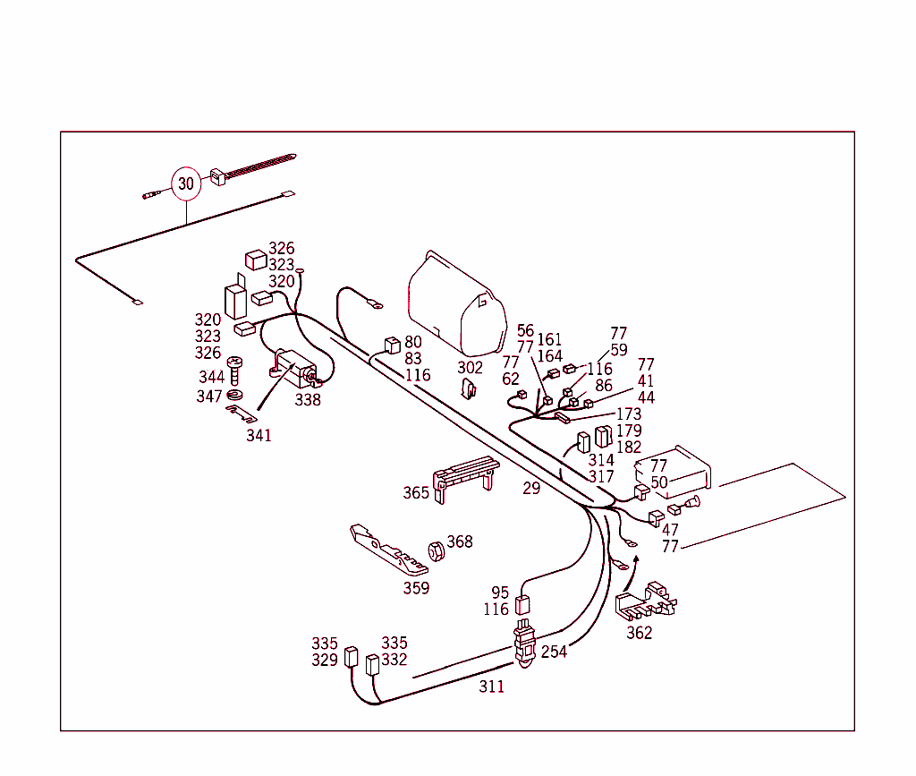 Cockpit Cable Harness