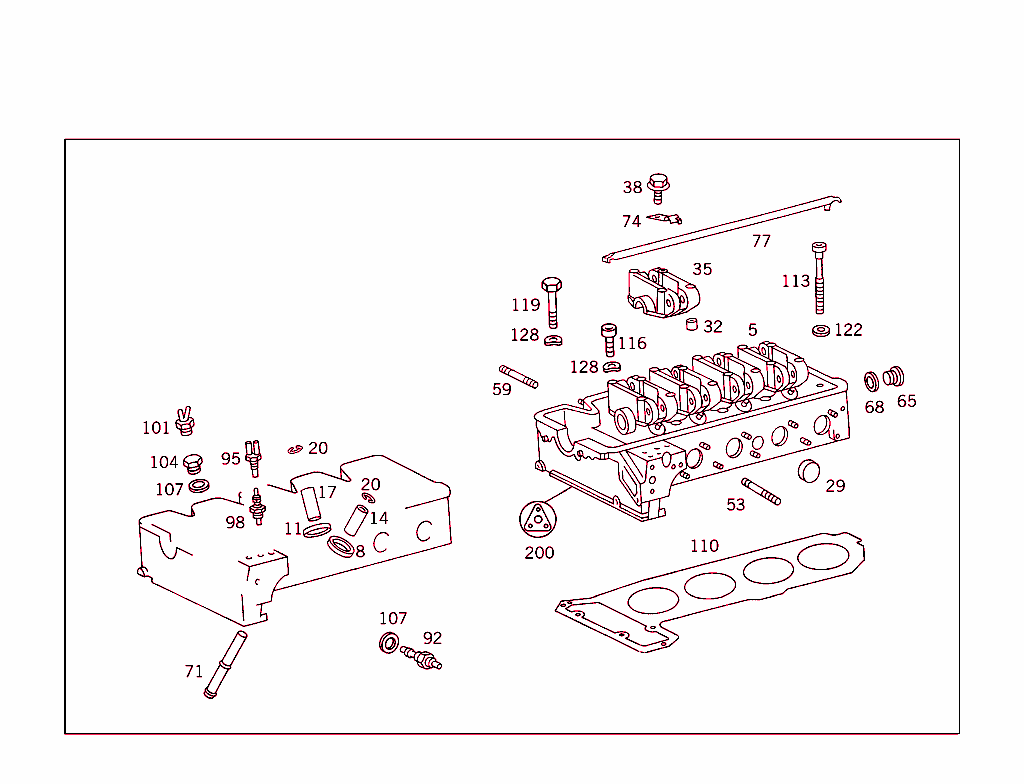 Cylinder Head & Gasket Kit