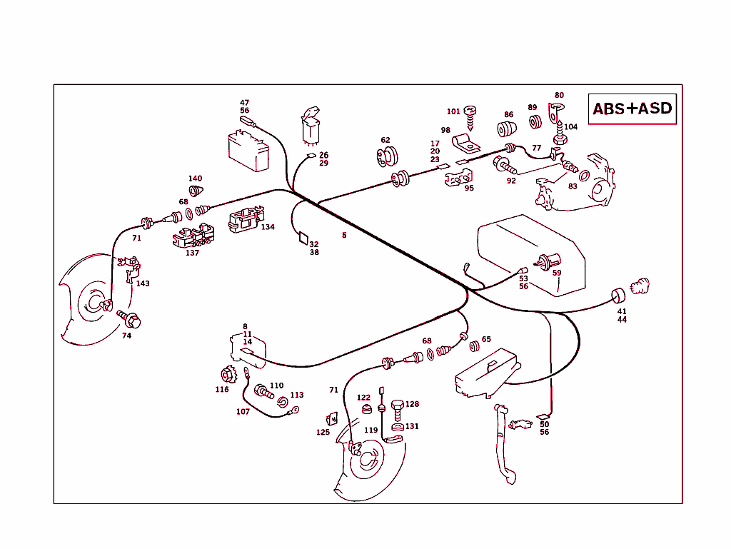 Front Brake Lining Wear Indicator,Abs & Automatic Locking Differential
