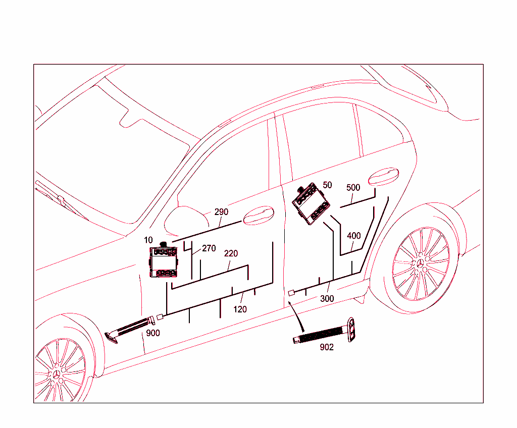 Door Wiring Harness And Door Cont.unit