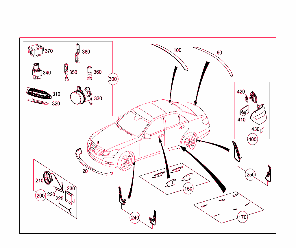 Outside Attachment Parts