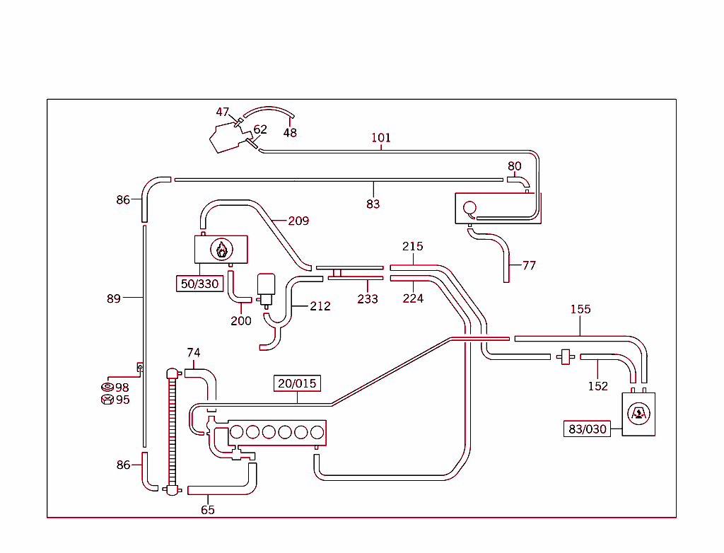 Expansion Tank,Mounting And Hoses