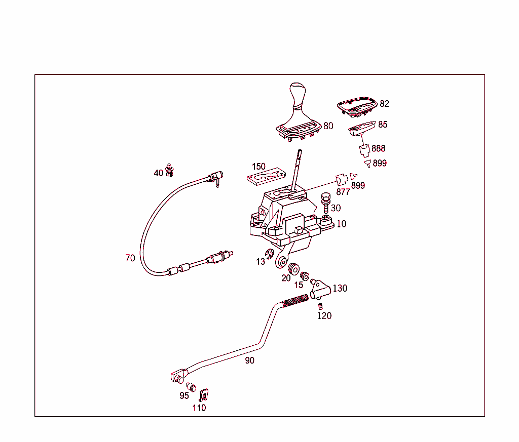 Center Shifter Console, Automatic Transmission