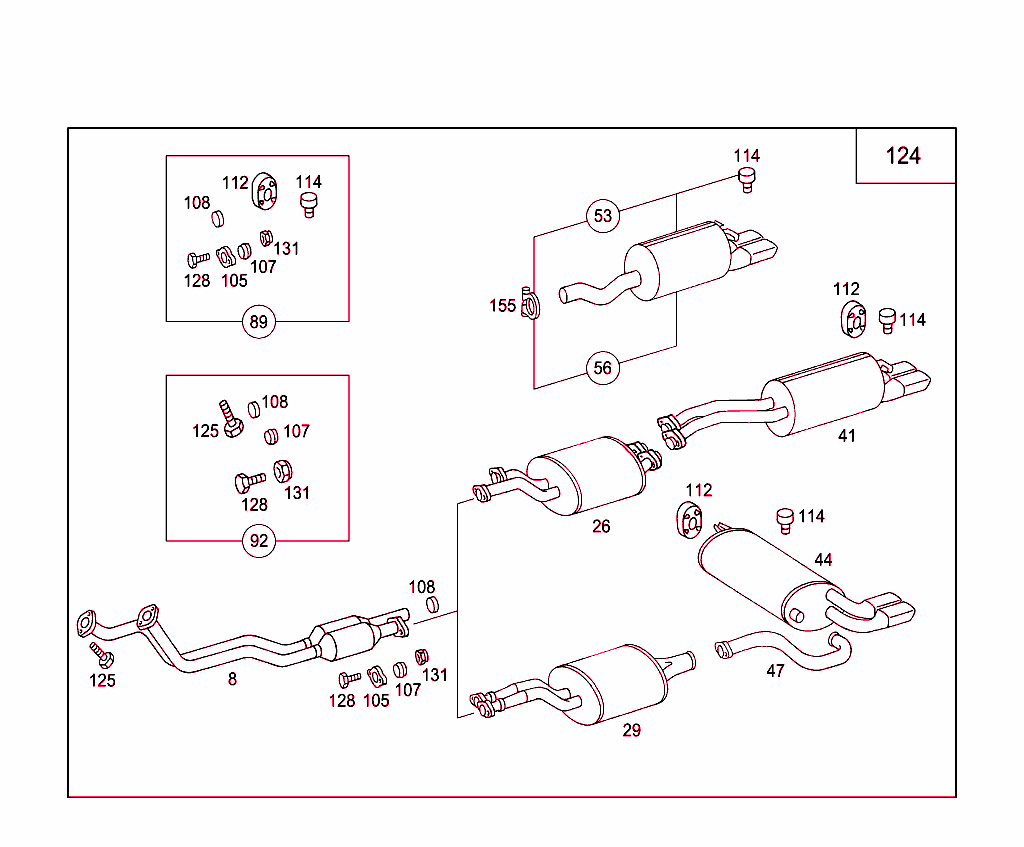 Exhaust System On Amg Vehicles