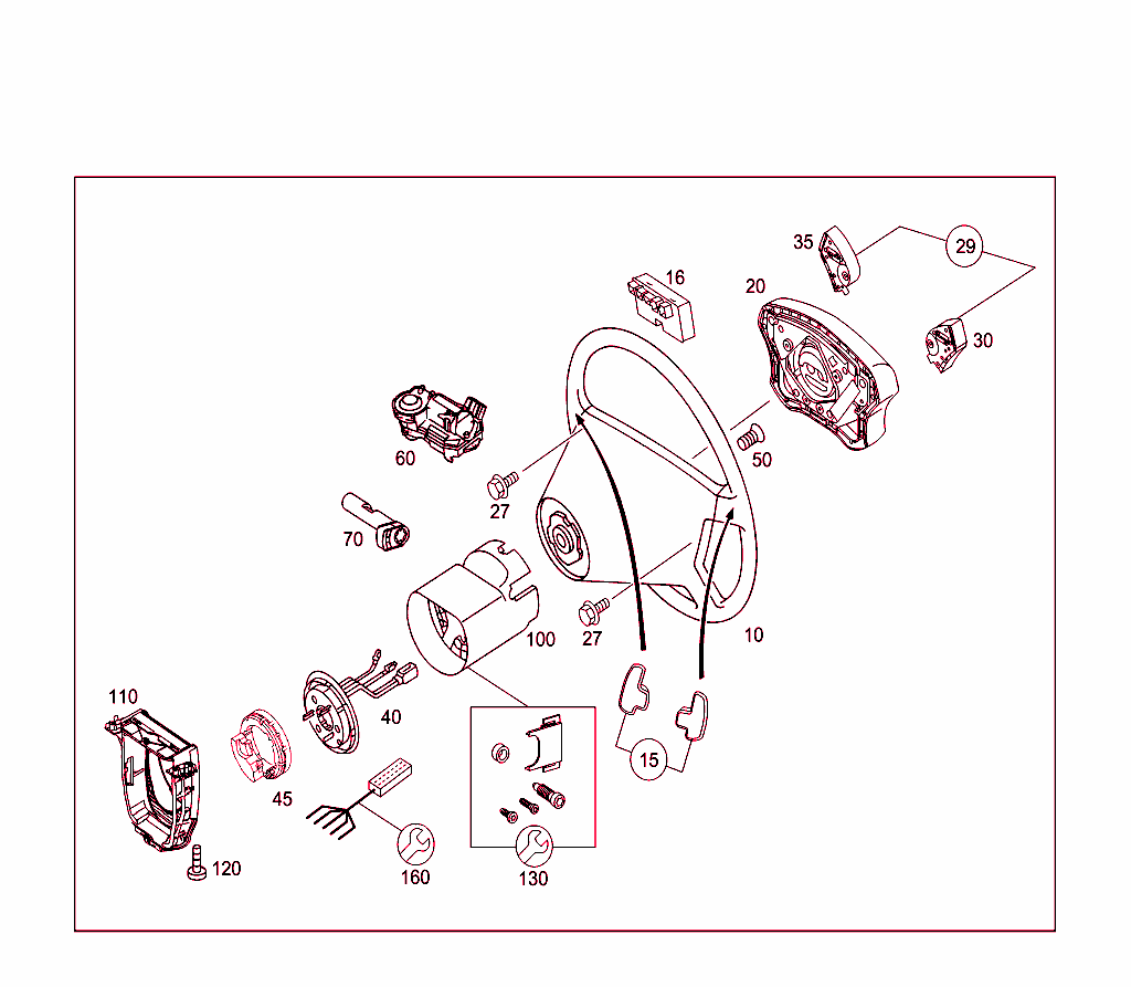Steering Wheel And Steering Lock