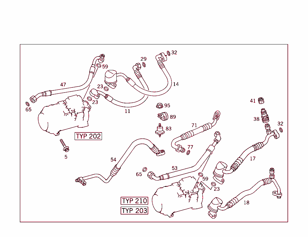 Refrigerant Compressor Attachment Parts