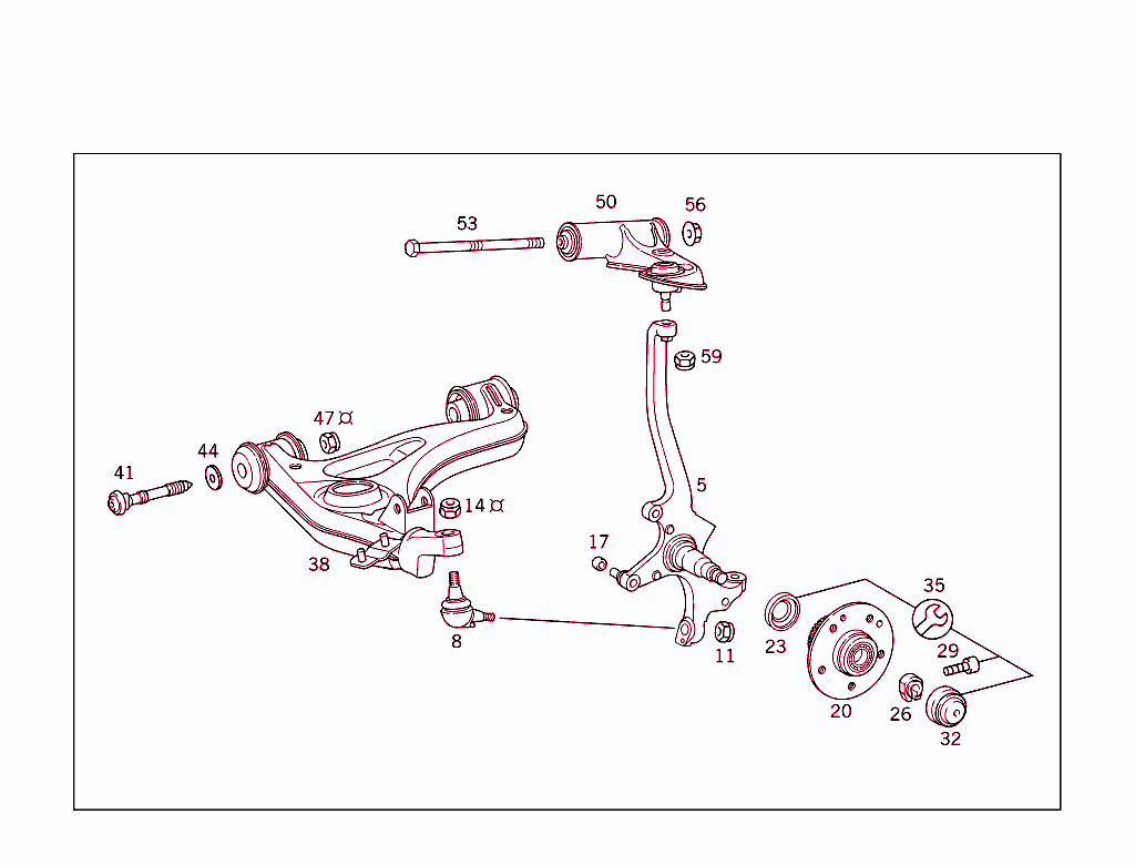 Steering Knuckle And Control Arm