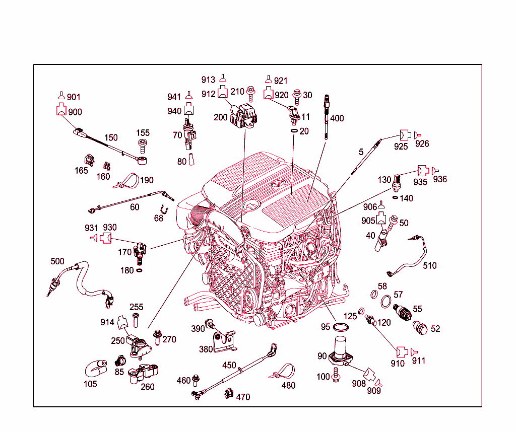 Attachment Parts,Heater Plugs,And Speed Sender Unit