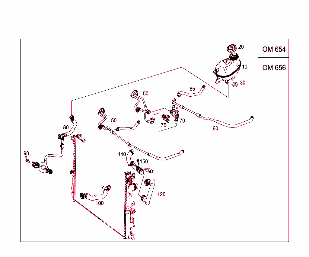 Expansion Tank,Mounting And Hoses
