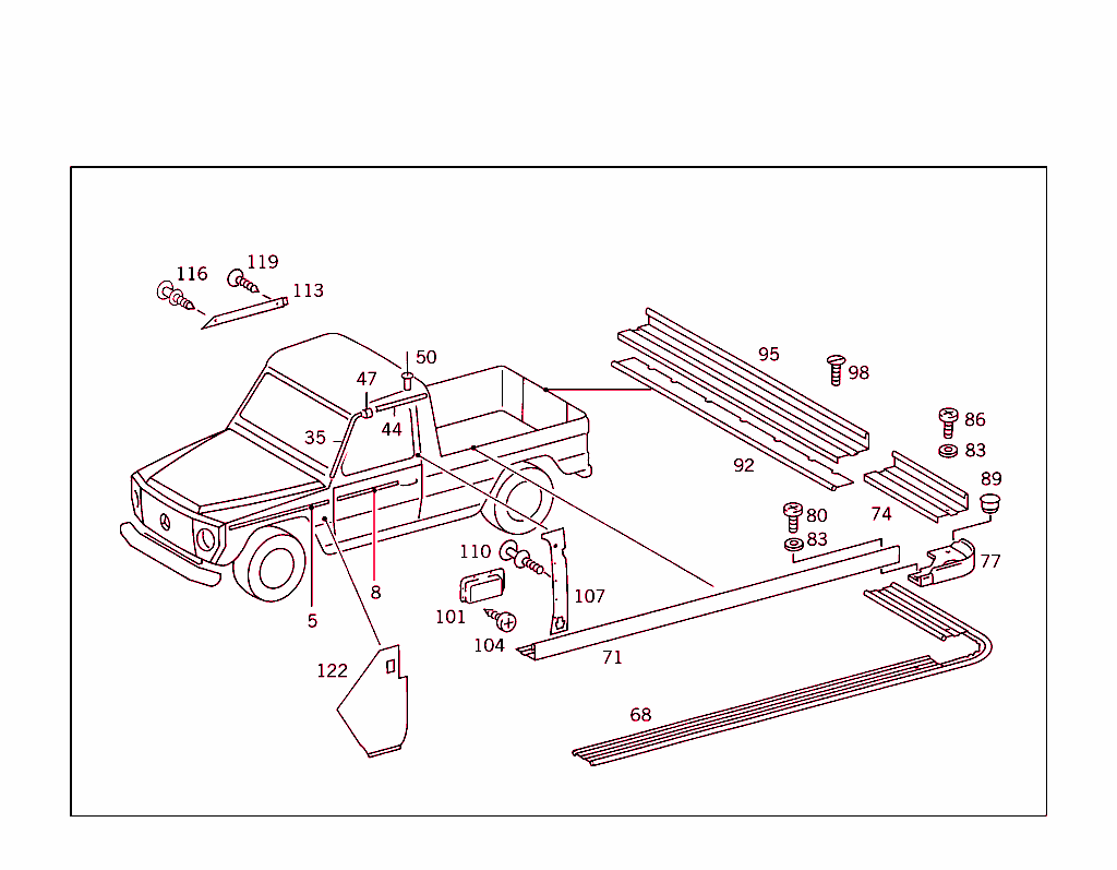 Outside Attachment Parts