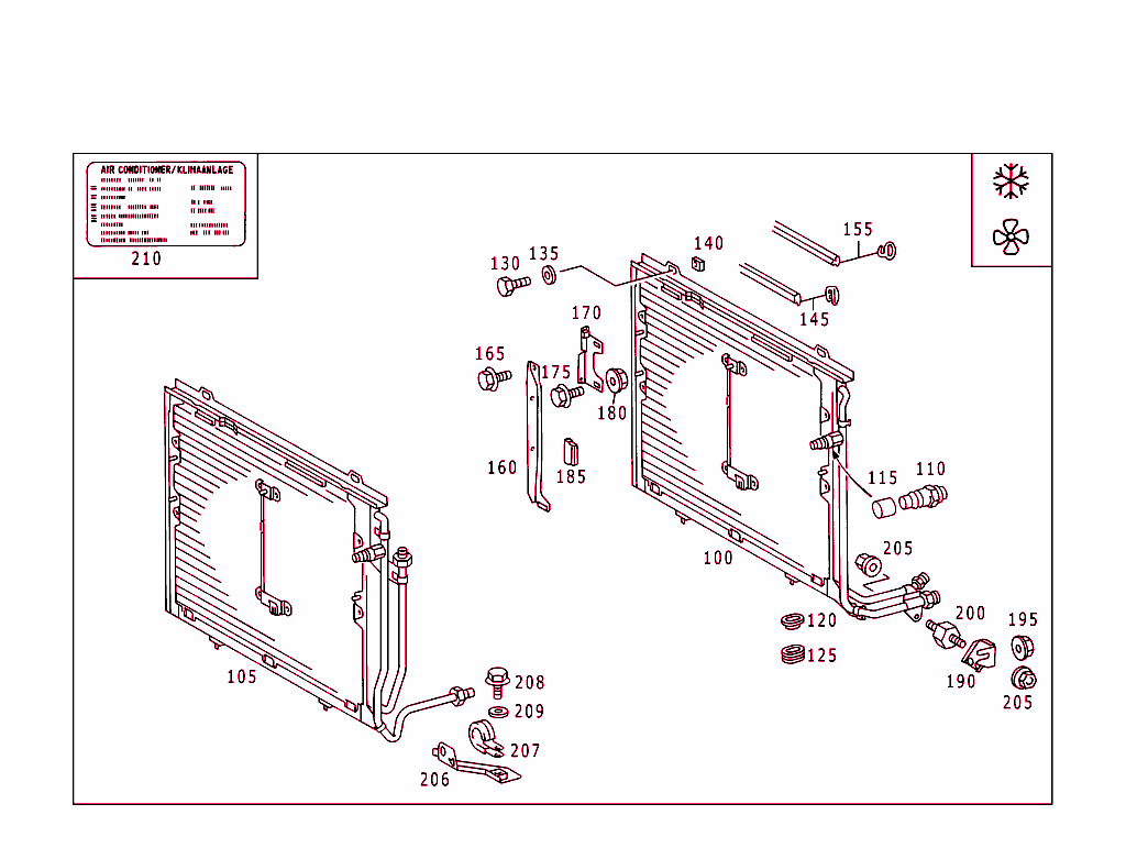 Refrigerant Line Arrangement