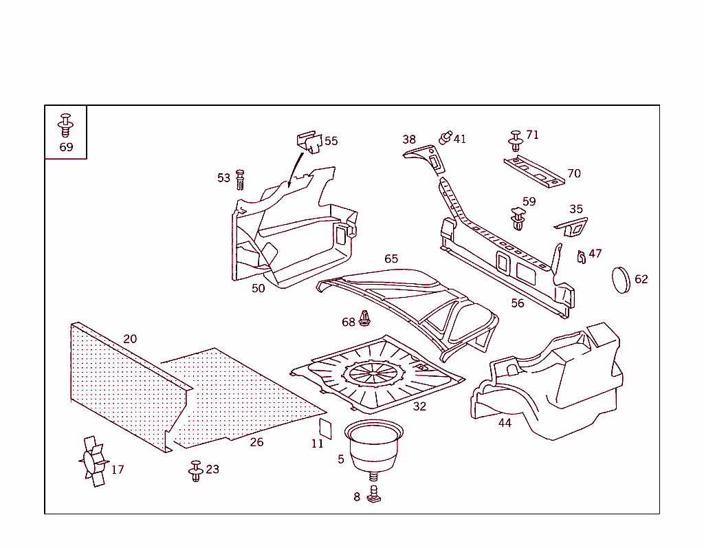 Luggage Compartment Covering