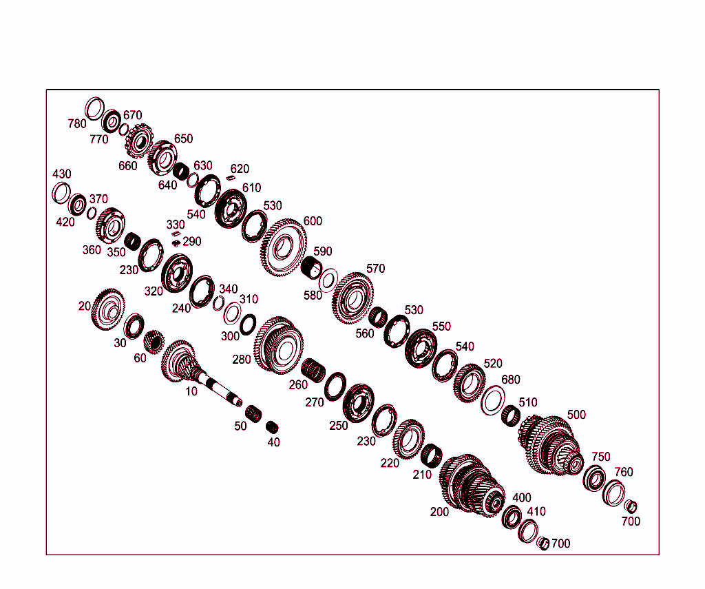 Gear Shafts And Gears