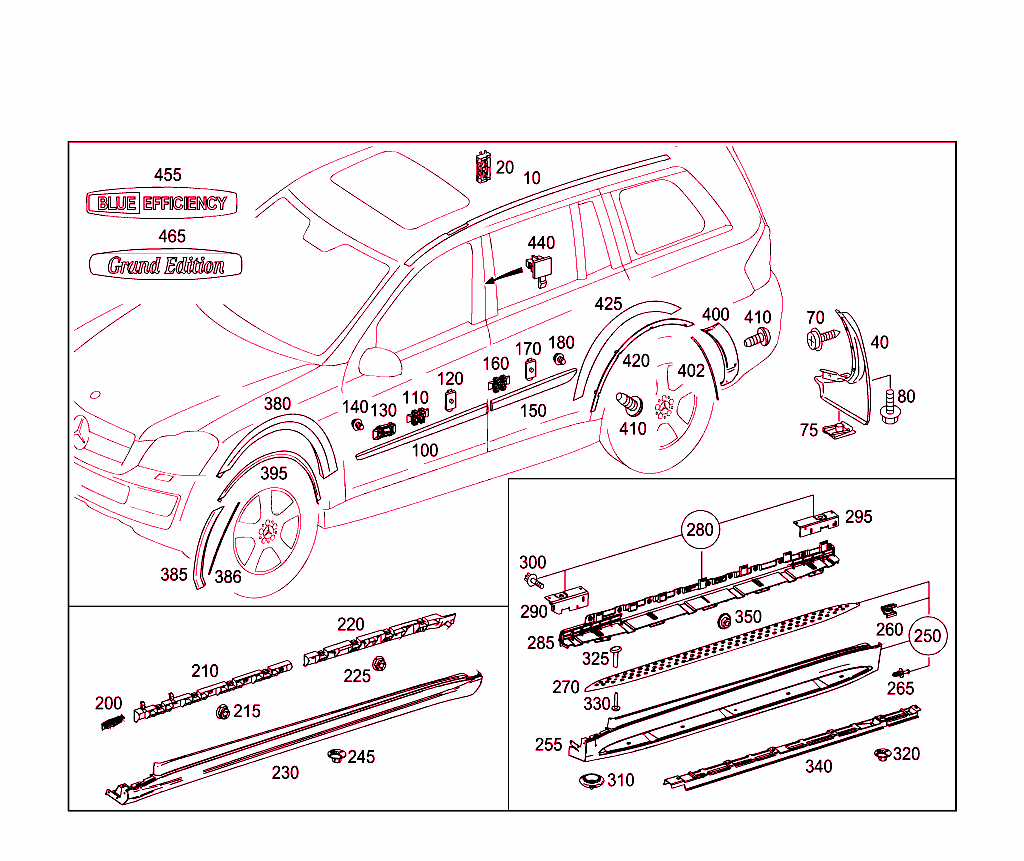 Outside Attachment Parts