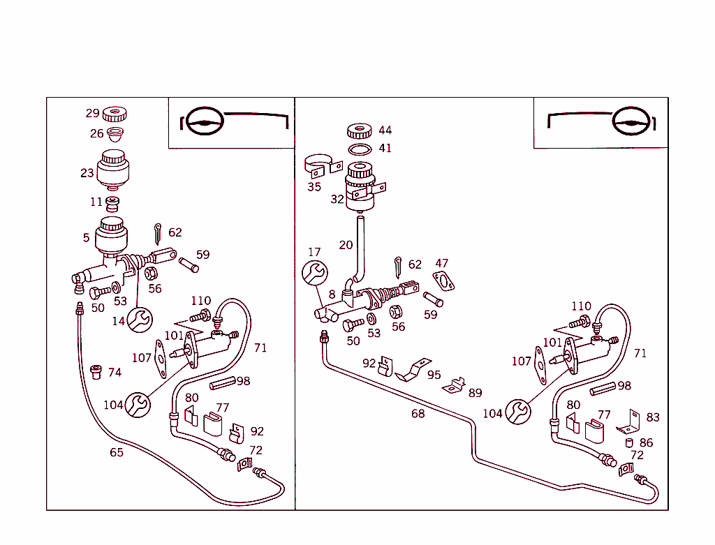 Pedal Assembly Hydraulics
