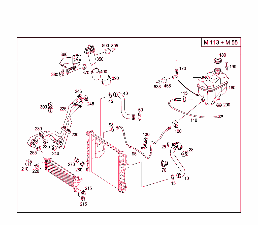 Expansion Tank,Mounting And Hoses