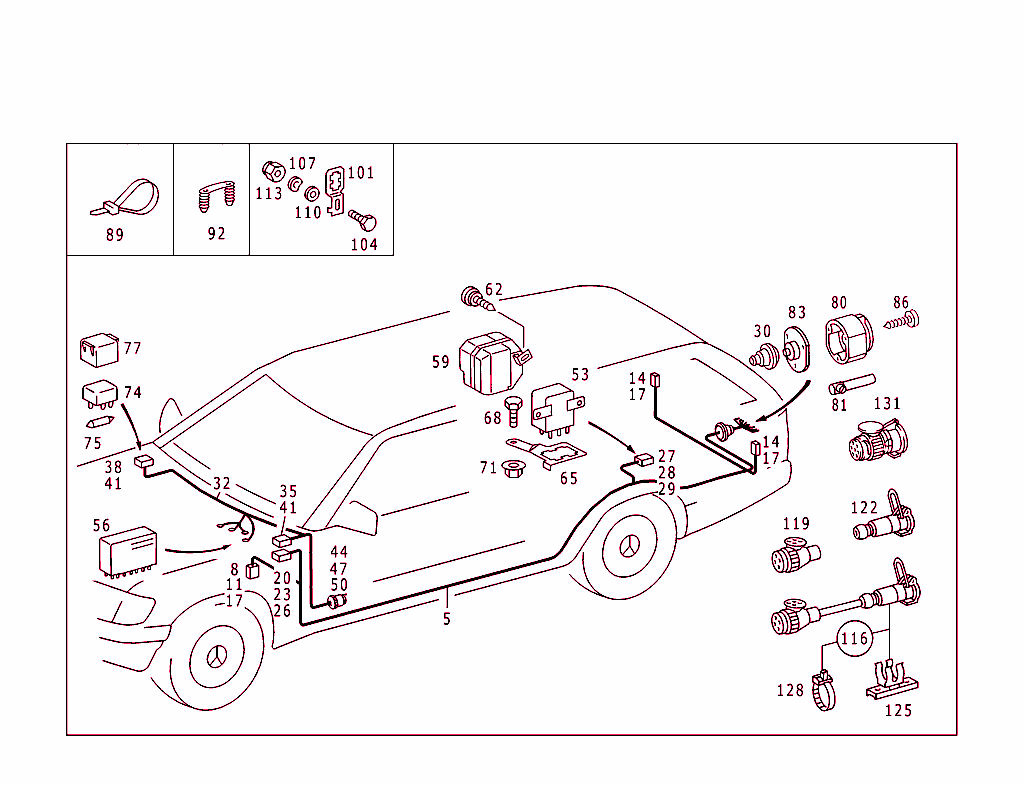 Electrical Parts Used For Trailer Coupling