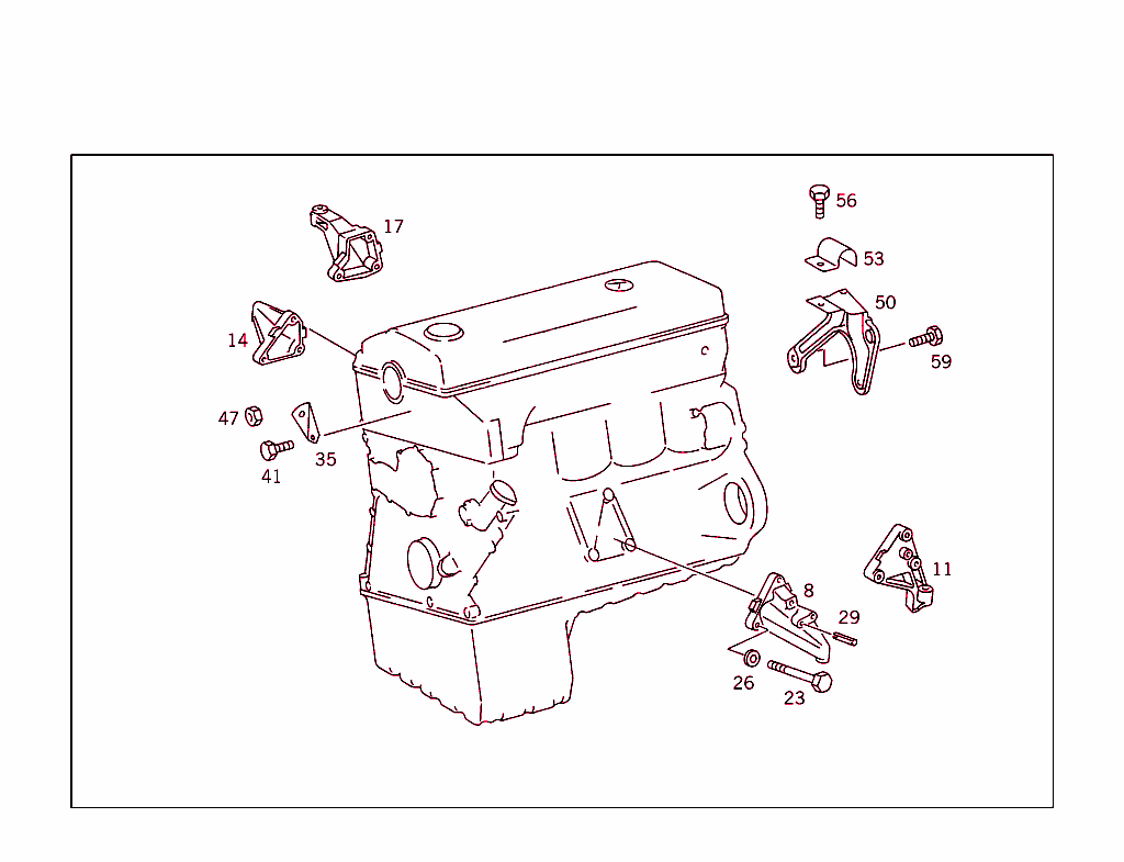 Engine Supports And Attachment Parts