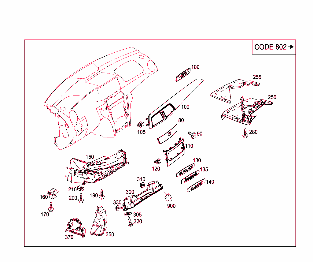 Detachable Components,Instrument Panel