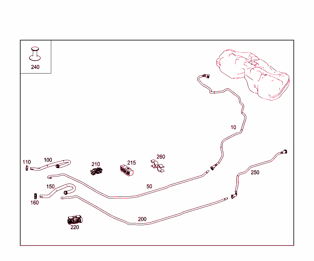 Fuel Lines, Diesel Vehicles