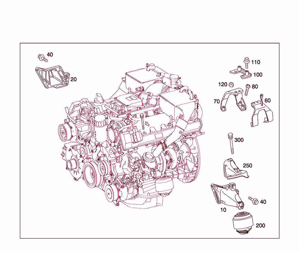Engine Supports And Attachment Parts