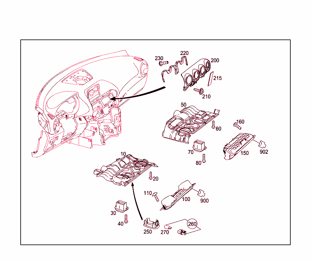 Detachable Components,Instrument Panel