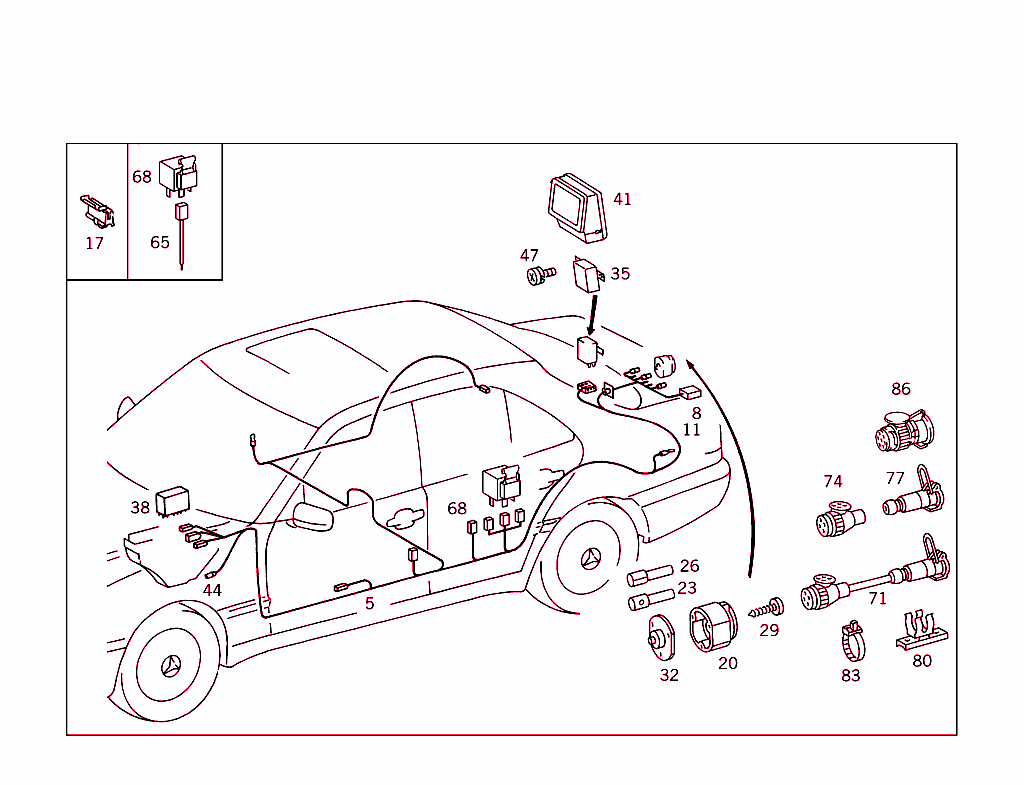 Electrical Parts Used For Trailer Coupling