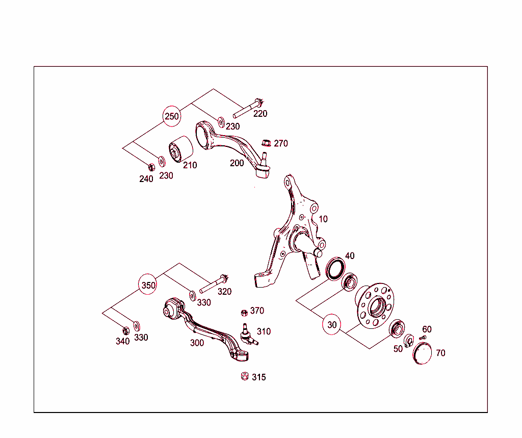 Steering Knuckle And Control Arm