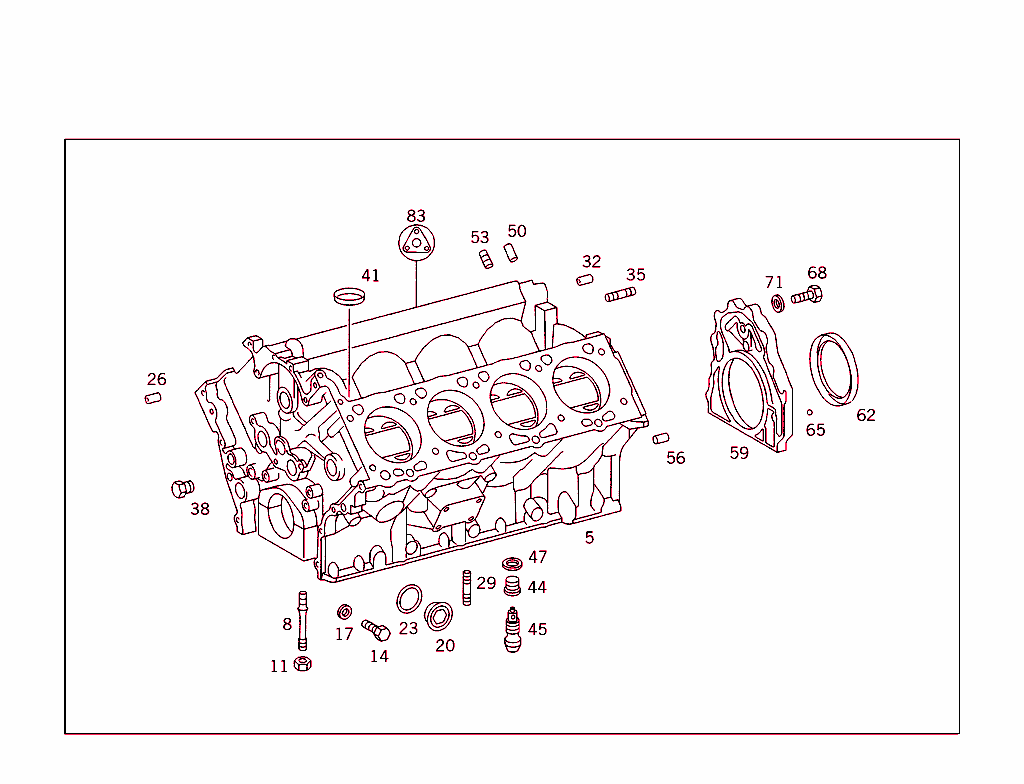 Cylinder Crankcase,Cover,Gasket Kit