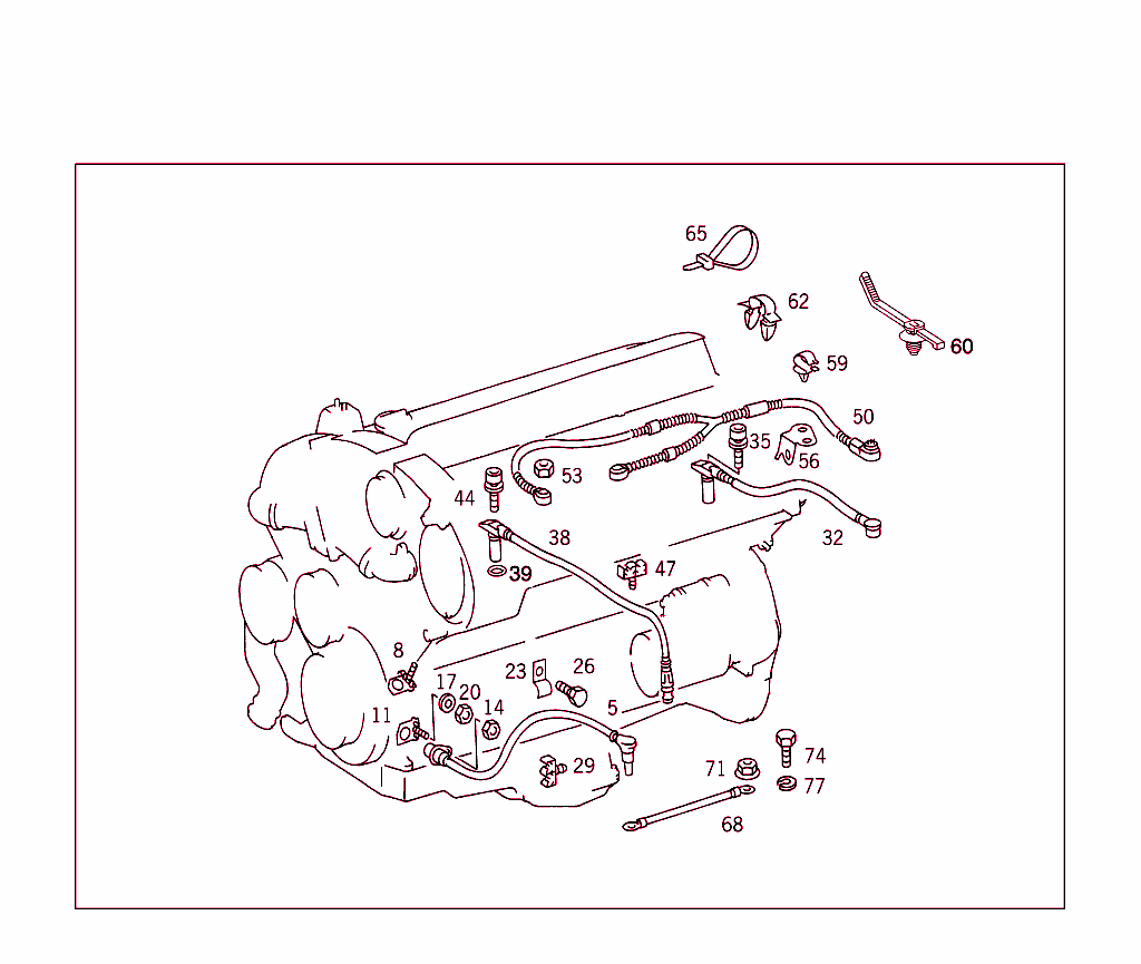 T.d.c. Sender Unit,Position Sender Unit,Knock Sensor,And Ground Strap