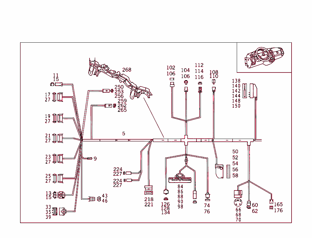 Cockpit Cable Harness
