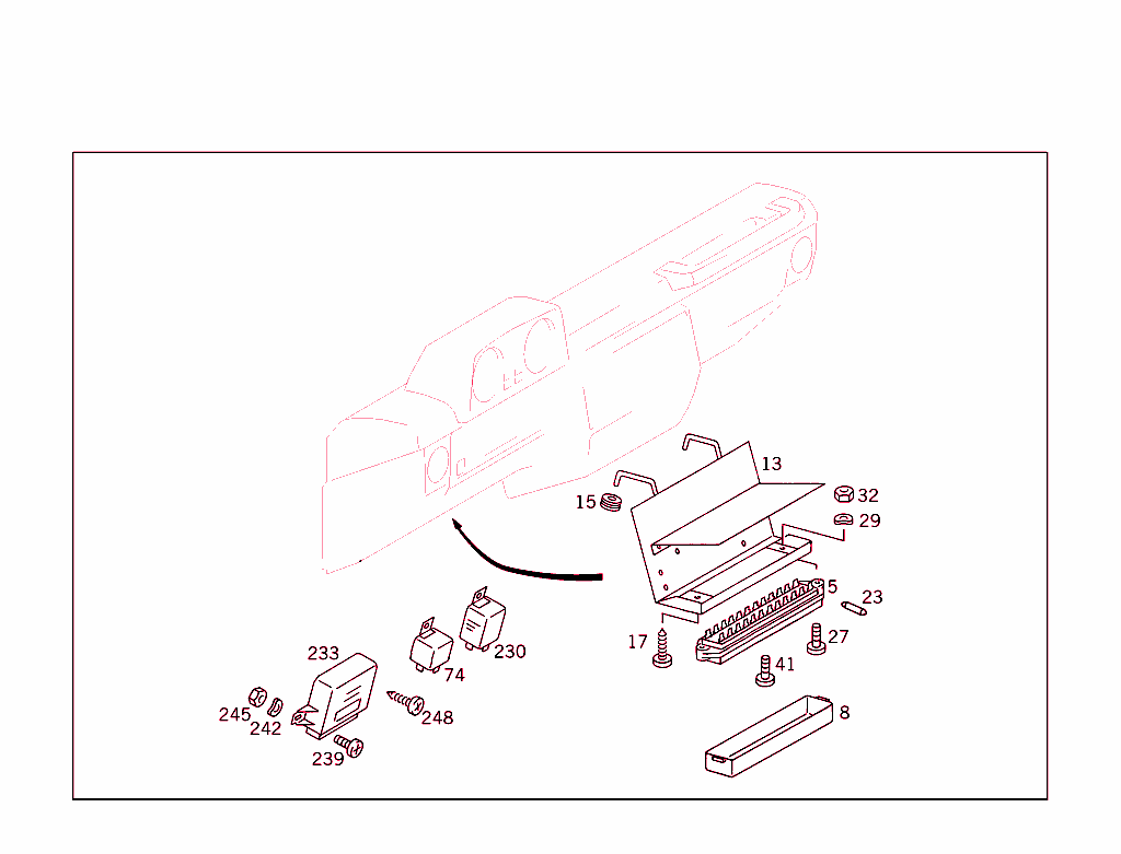 Fuse Box, Relay And Control Units