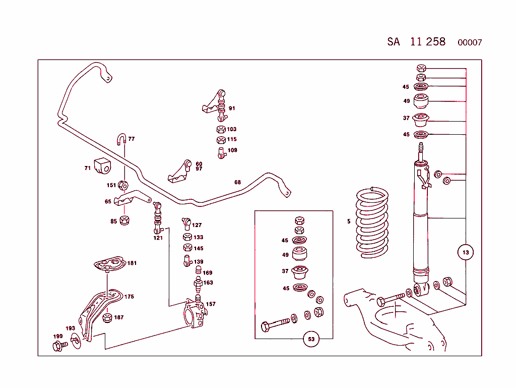 Self-Levelling Device On Rear Axle