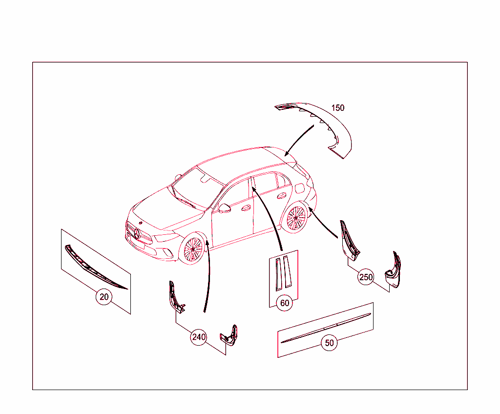 Outside Attachment Parts