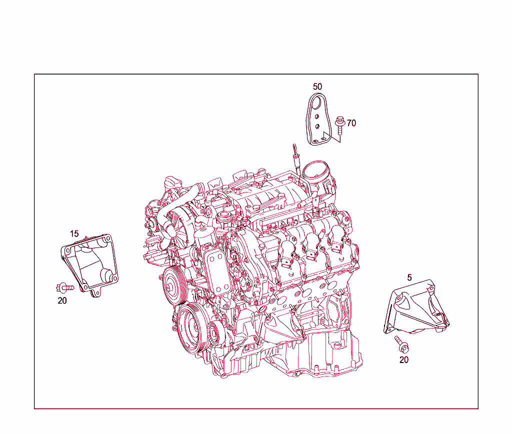 Engine Supports And Attachment Parts