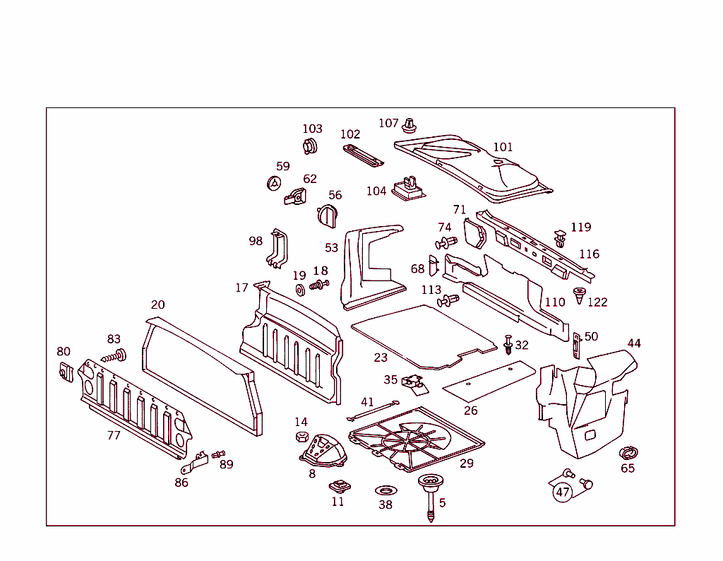 Luggage Compartment Covering