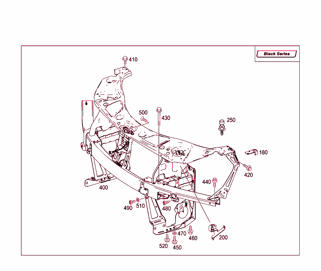 Front Stiffening And Radiator Support