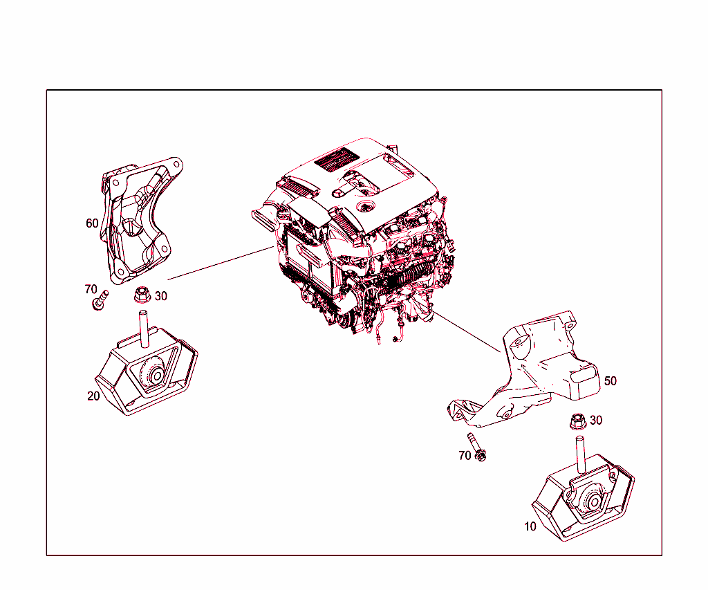 Engine Supports And Attachment Parts