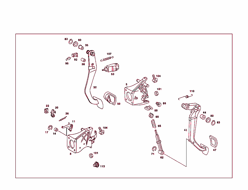 Pedal Assembly With Bearing