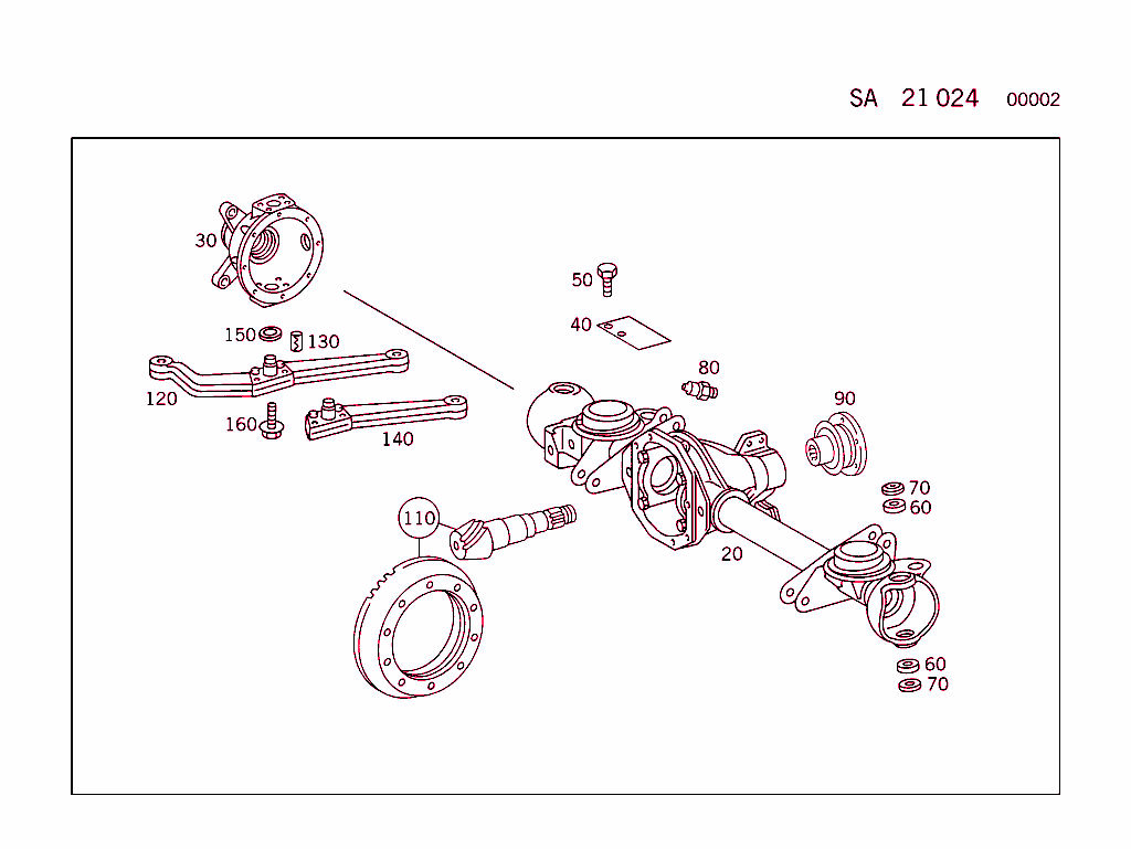 Front Axle,Driven