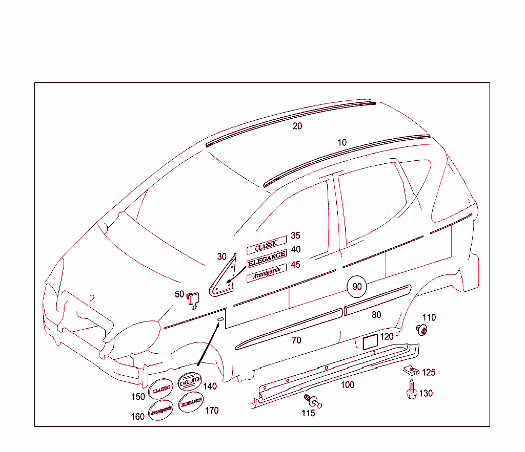Outside Attachment Parts