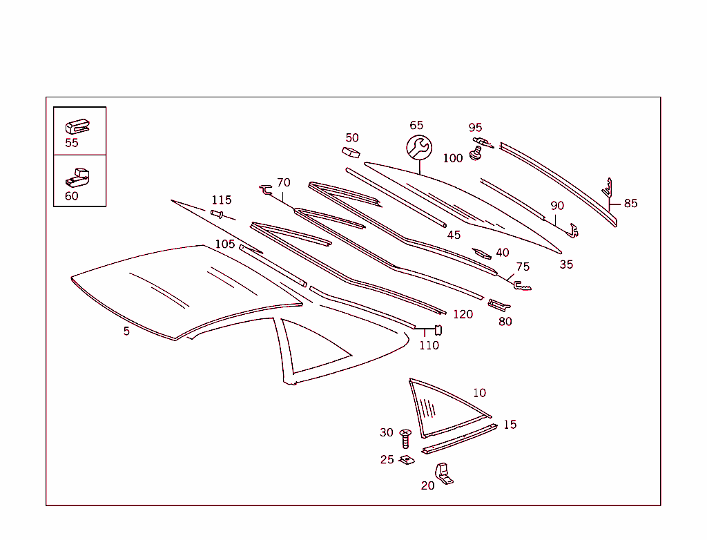 Side Windows, Rear Window Pane