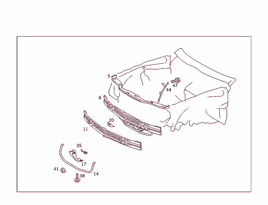 Front Stiffening And Radiator Support