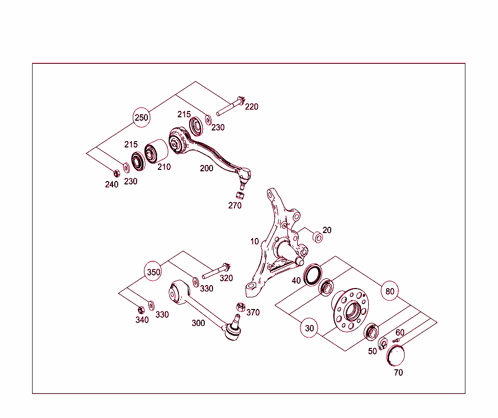 Steering Knuckle And Control Arm