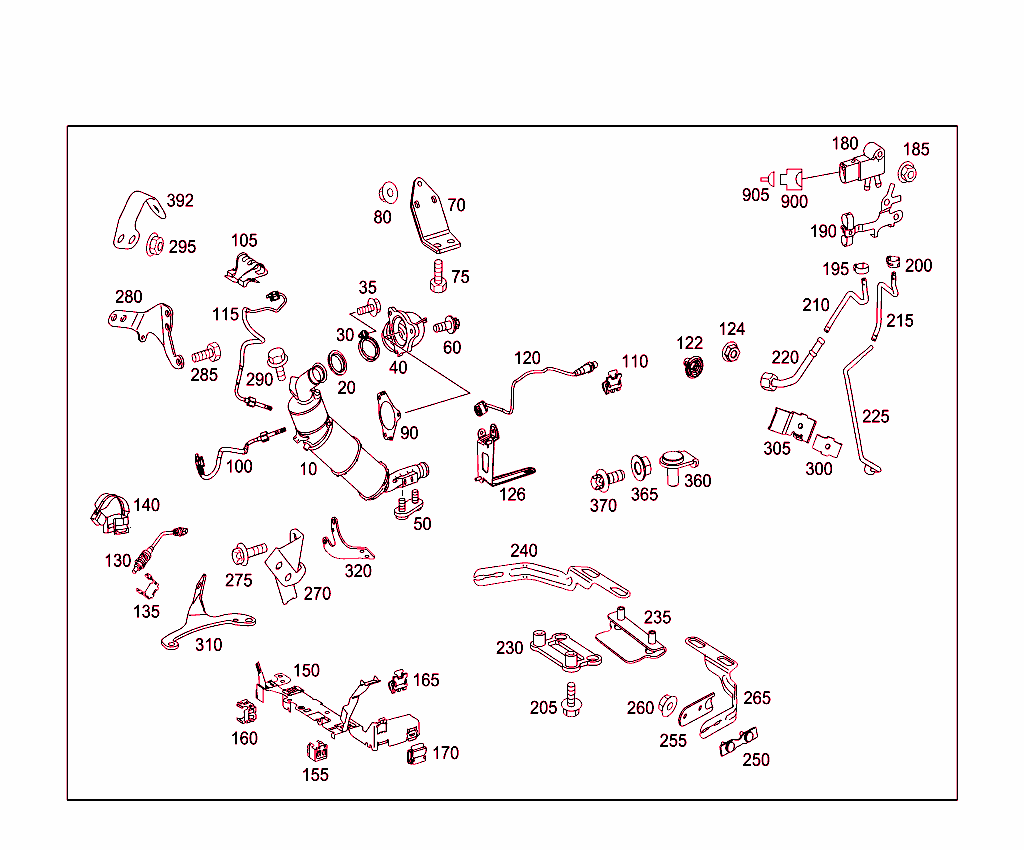 Exhaust System For Six-Cylinder Diesel Vehicles