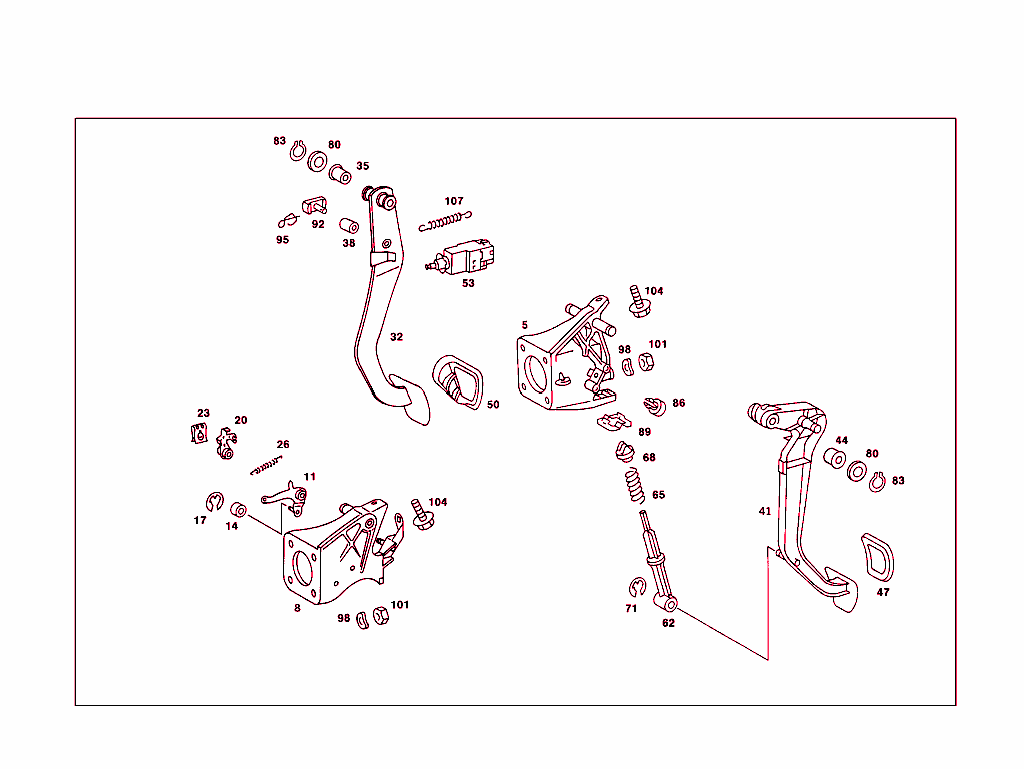 Pedal Assembly With Bearing