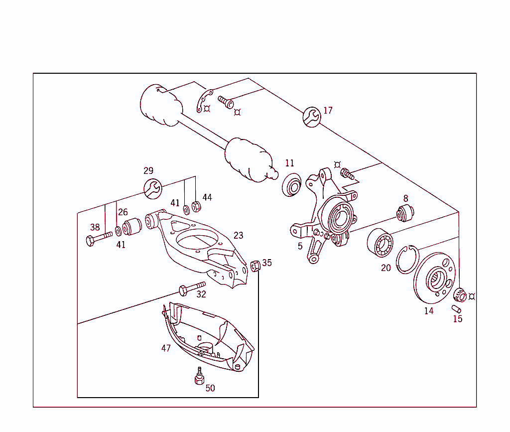 Rear Axle Suspension