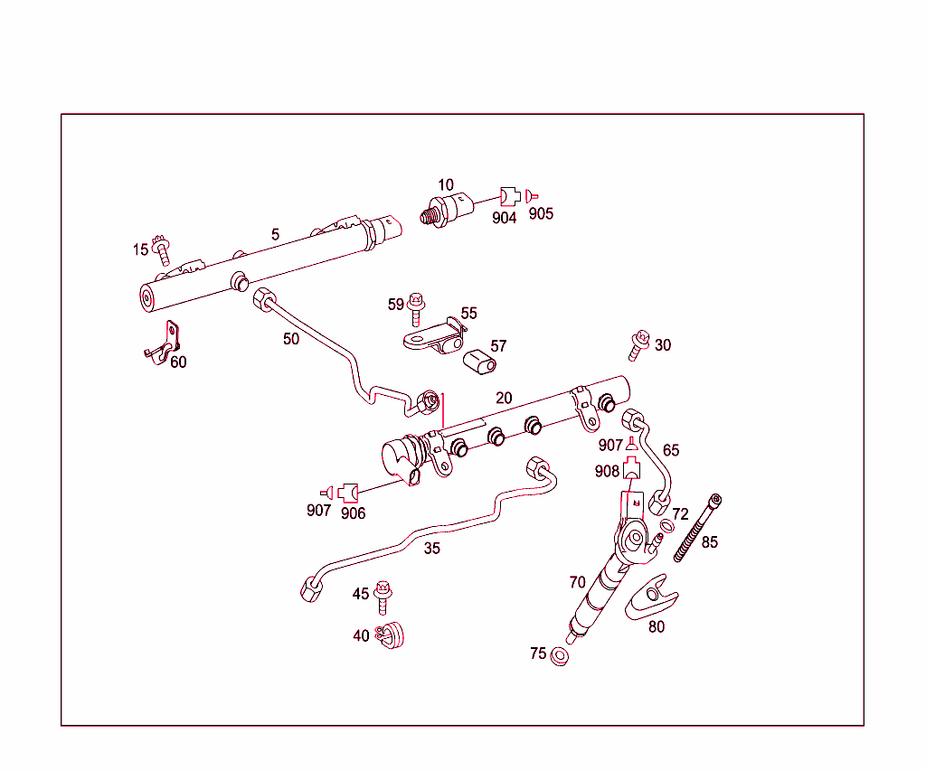 Nozzle Holder,Lines & Attachment Parts